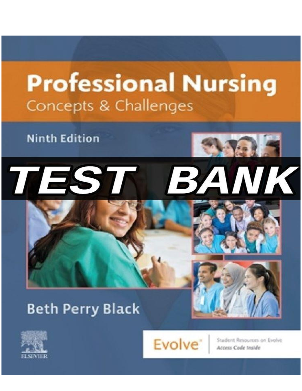Preview image for Test Bank Professional Nursing Concepts & Challenges, 9th Edition, Beth Black